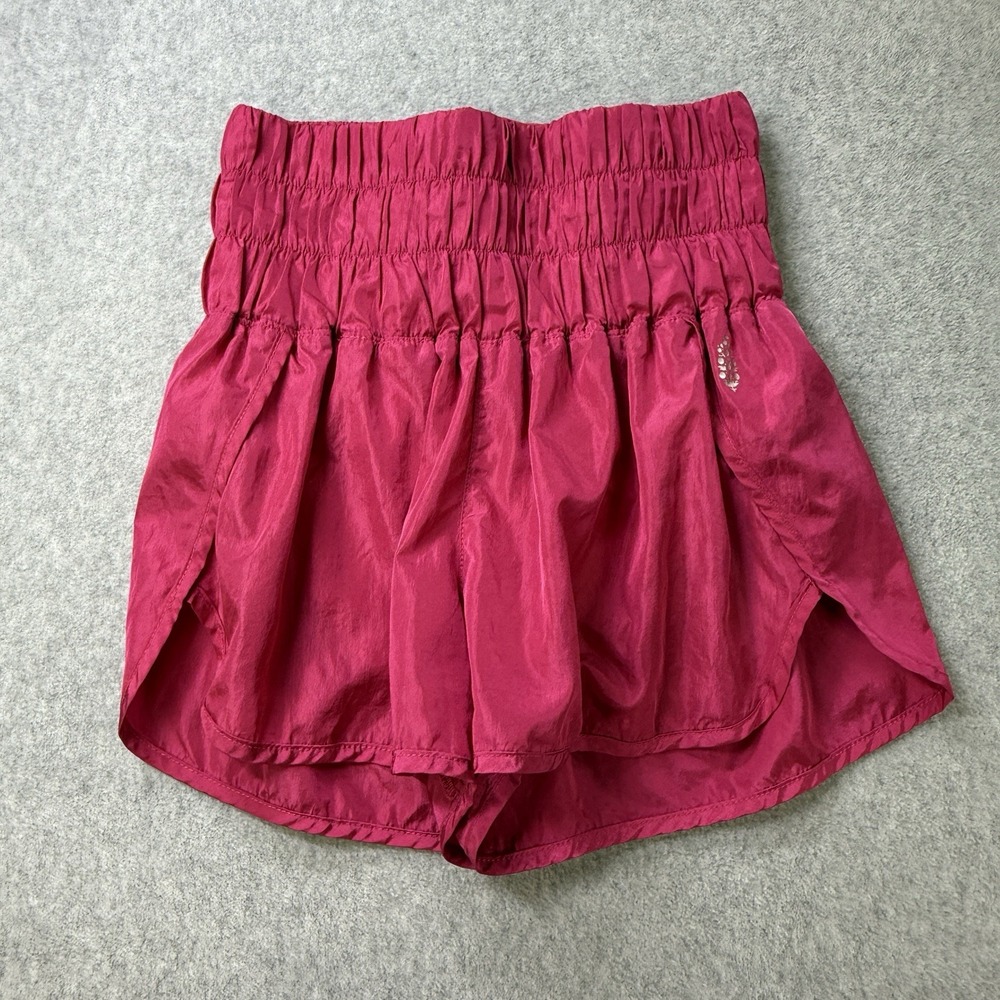 Free People Movement The Way‎ Home Shorts XS Vivacious Violet Magenta Pink